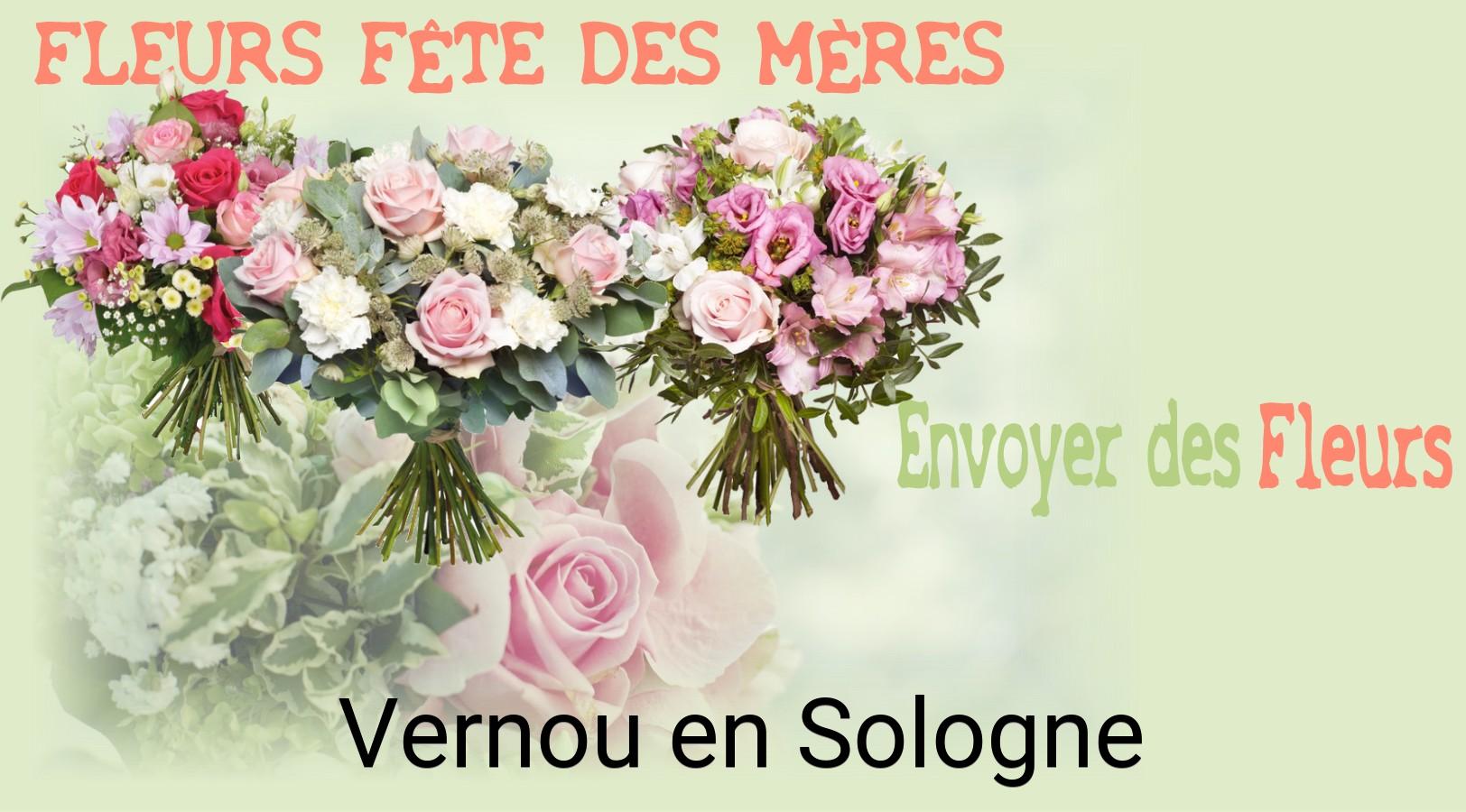 Bouquet de Fête des Mères livré à Vernou-en-Sologne